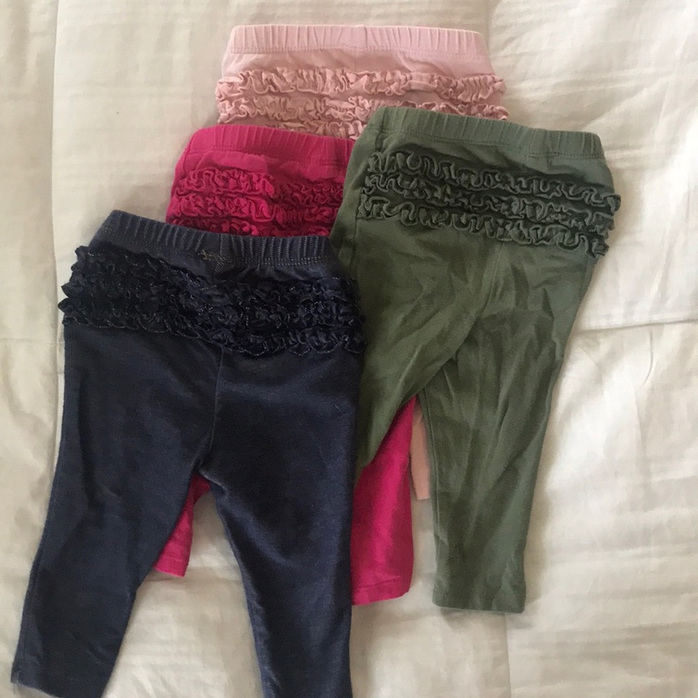 Blue Jean / Olive / Hot Pink / Light Pink (6-12M)